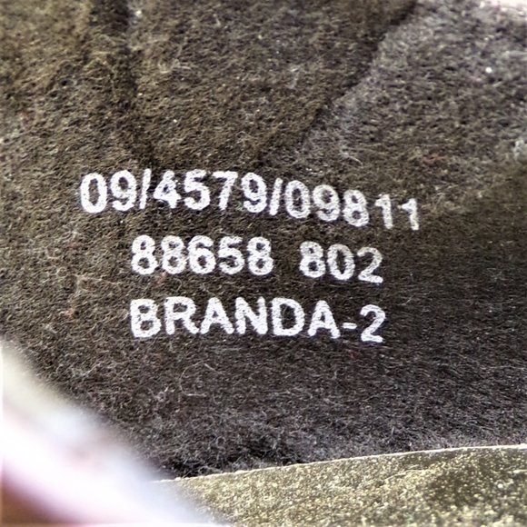 PIERRE DUMAS 7M brown ultra-high open-toe pumps - Picture 16 of 16